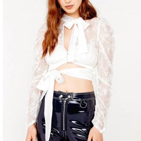 For Love & Lemons Farrah Blouse - Picture 5 of 9